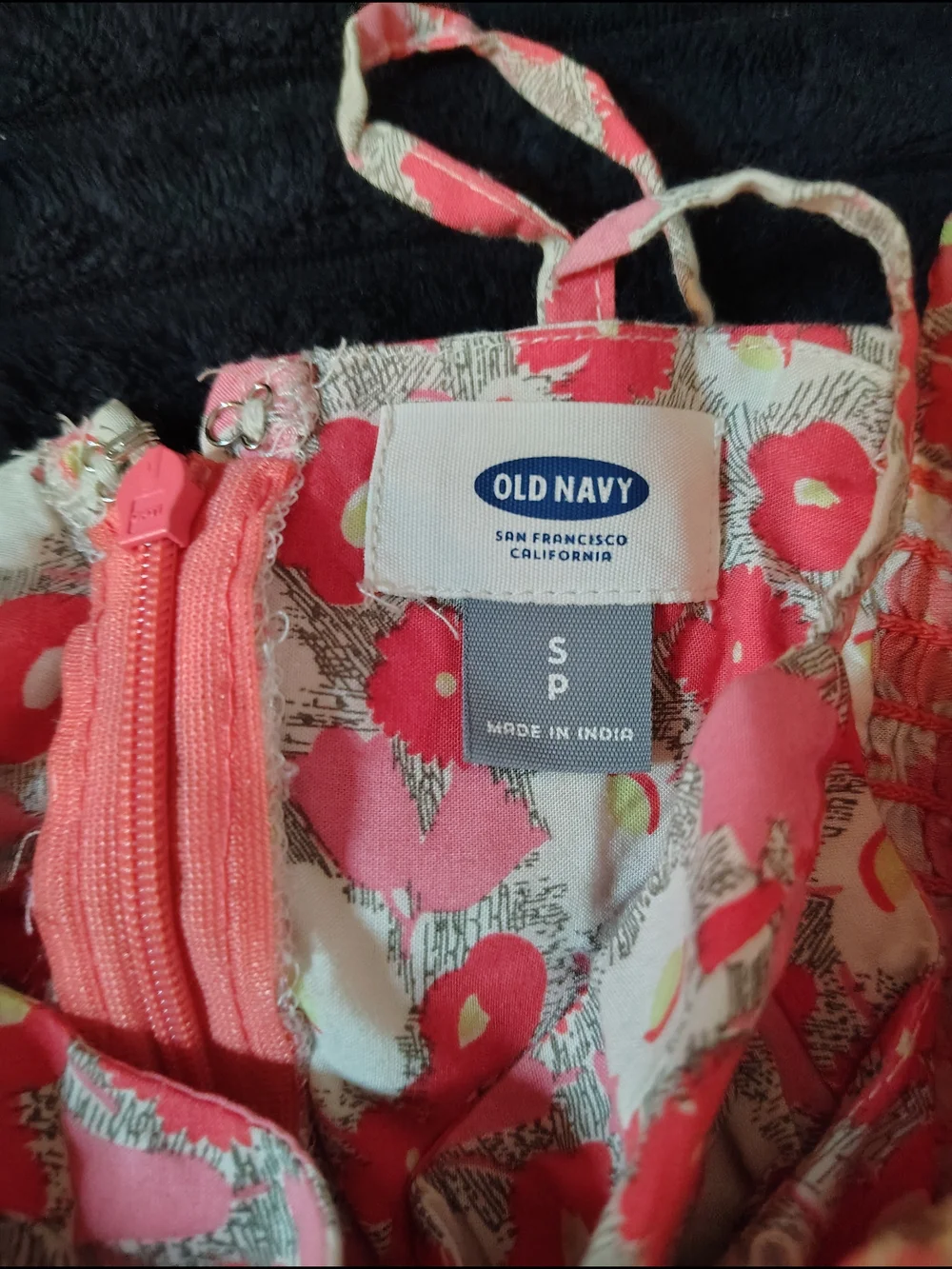 Old Navy Pink Floral Spaghetti-Strap Sundress